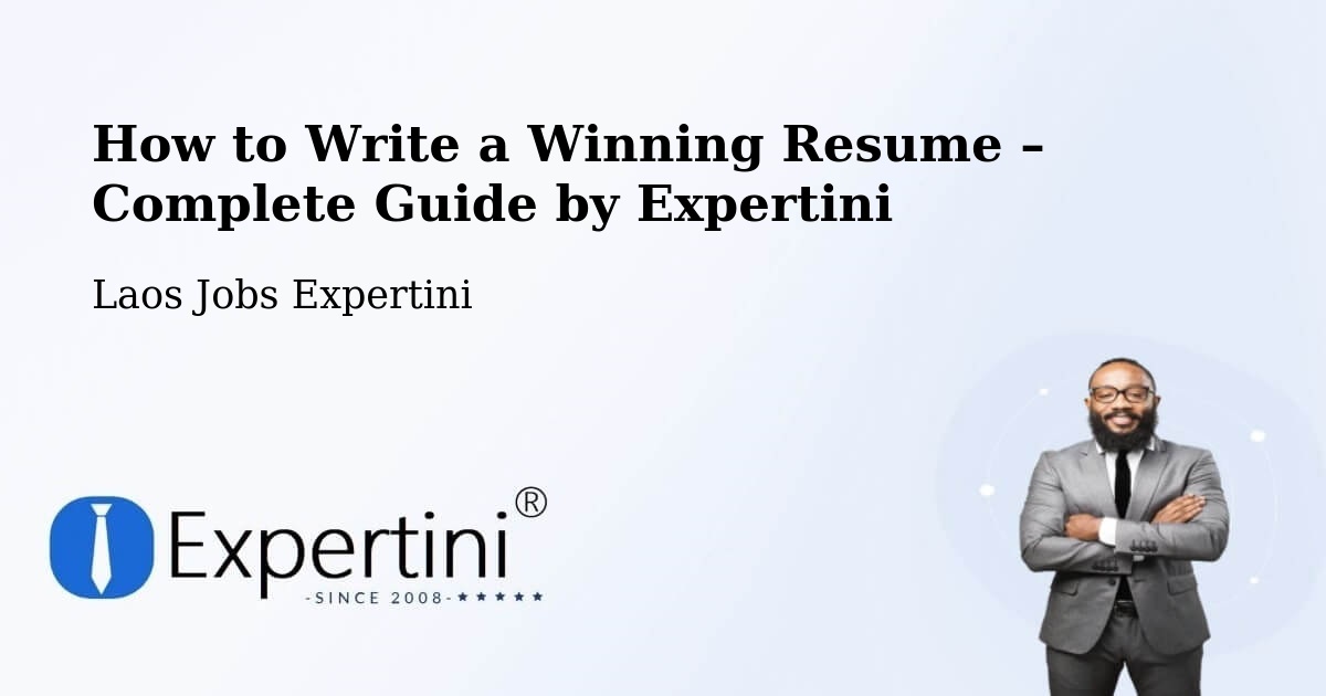 Resume Writing Guide for Job Seekers – Xam Nua - Xam Nua, Laos Jobs Expertini